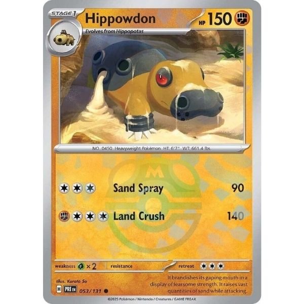 Hippowdon Master Ball (053/131)