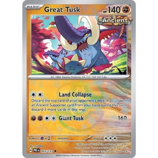 Great Tusk Master Ball (055/131)