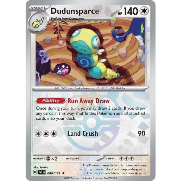 Dudunsparce Master Ball (080/131)