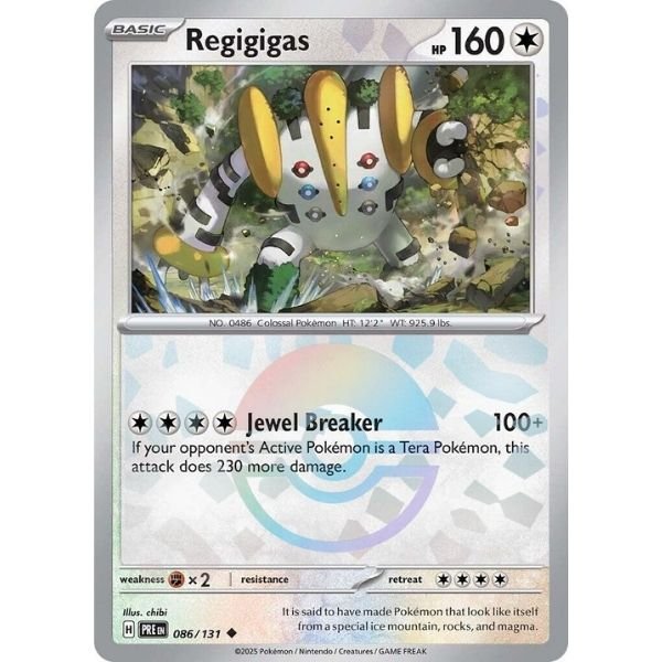 Regigigas Poke Ball (086/131)