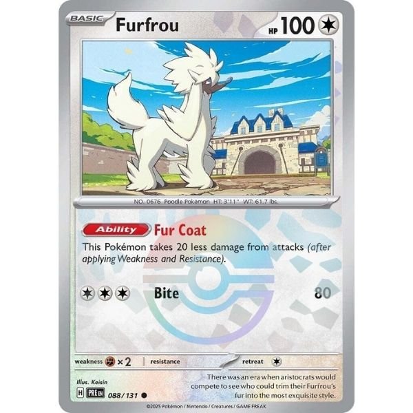 Furfrou Poke Ball (088/131)