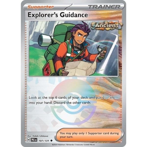 Explorer's Guidance Poke Ball (107/131)