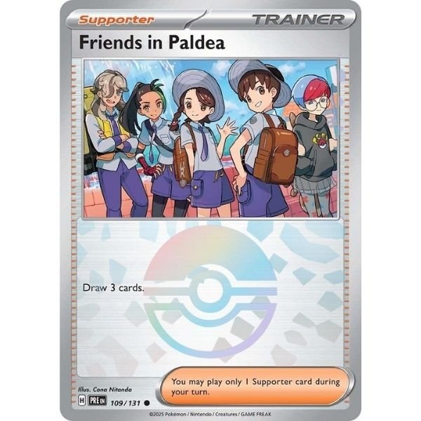 Friends in Paldea Poke Ball (109/131)