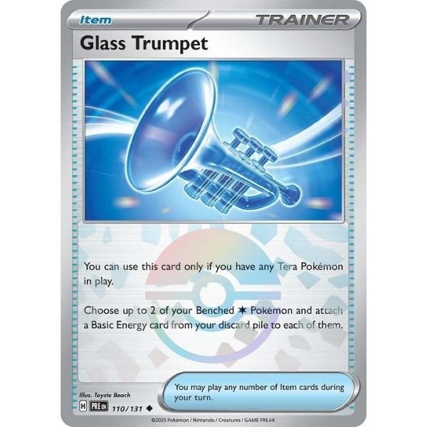 Glass Trumpet Poke Ball (110/131)