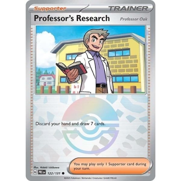 Professor's Research Poke Ball (122/131)