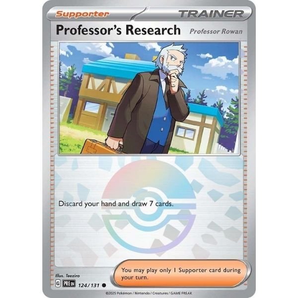 Professor's Research Poke Ball (124/131)