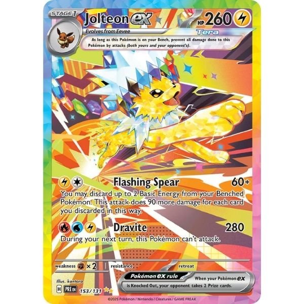Jolteon ex (153/131)