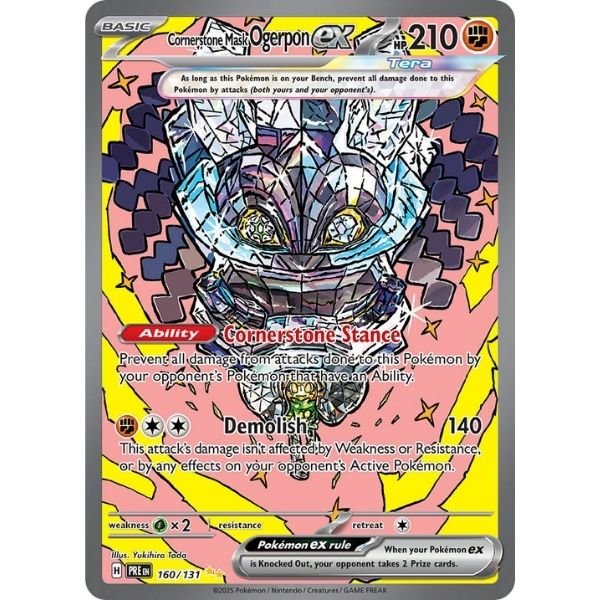 Cornerstone Mask Ogerpon ex (160/131)