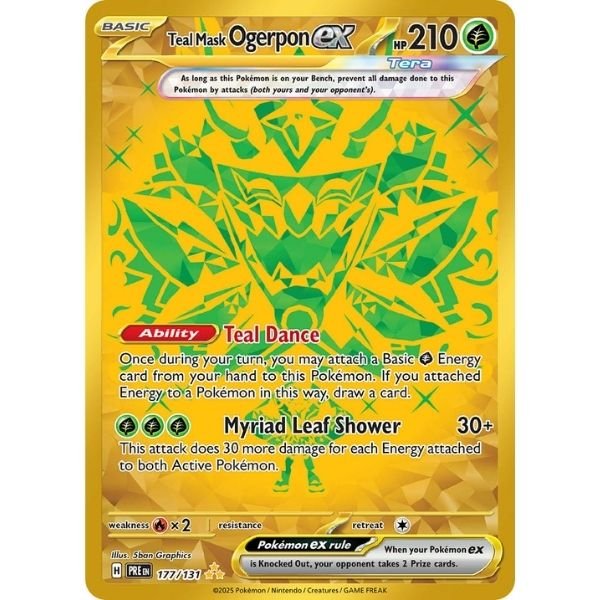 Teal Mask Ogerpon ex (177/131)