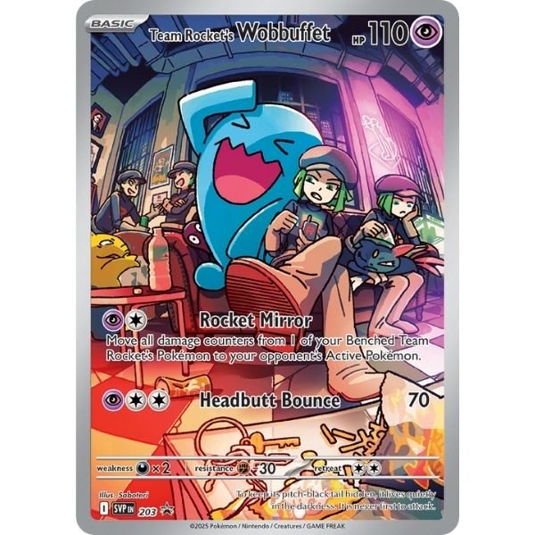 Team Rocket's Wobbuffet (203)