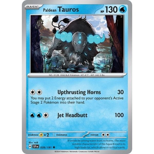 Paldean Tauros (039/191)