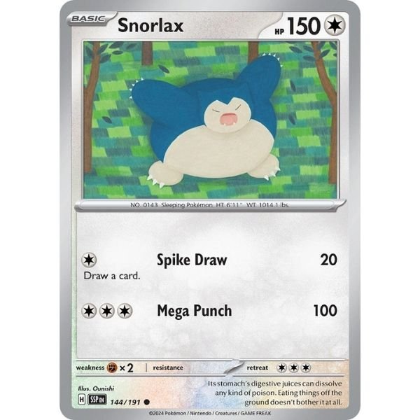 Snorlax (144/191)